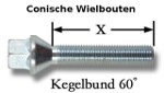 conische wielbouten